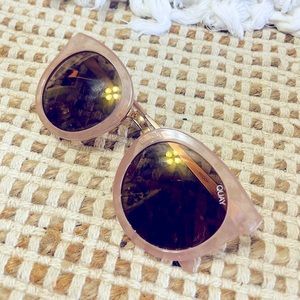 Quay pink sunglasses